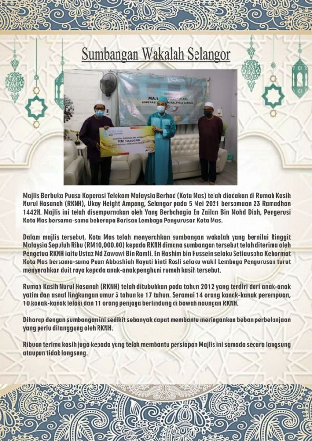 SUMBANGAN WAKALAH SELANGOR