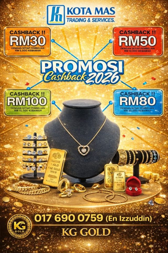 Promosi CashBack Gold Kotamas 2026